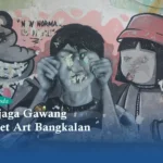 Penjaga Gawang Street Art Bangkalan